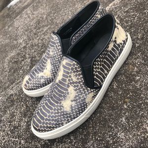 Cole Haan Grand.Os Slip-on Sneakers- Snake Print